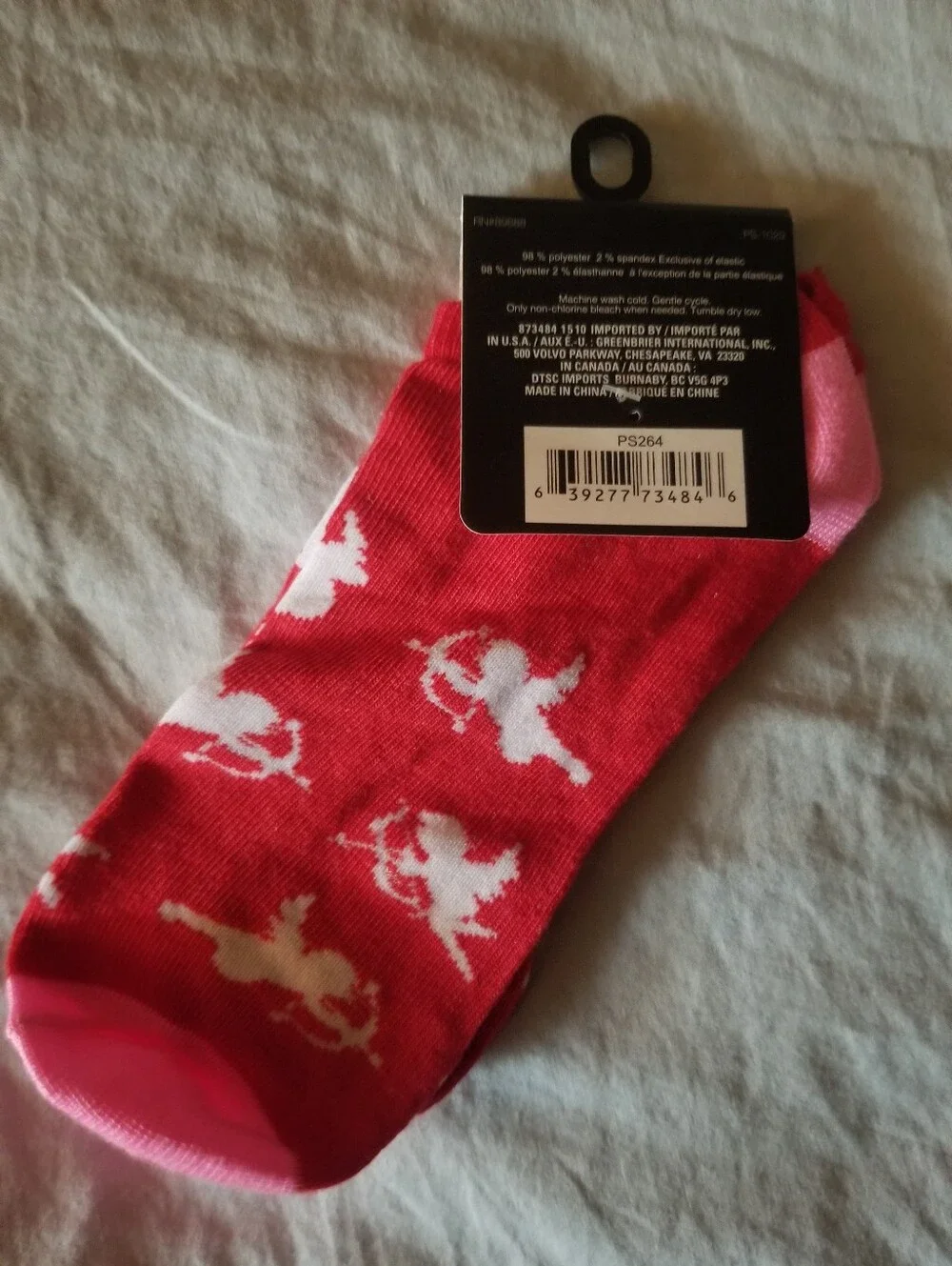 Women's Holiday (Christmas And Valentine's Day) Sock Bundle - 4 Pairs Size 9-11